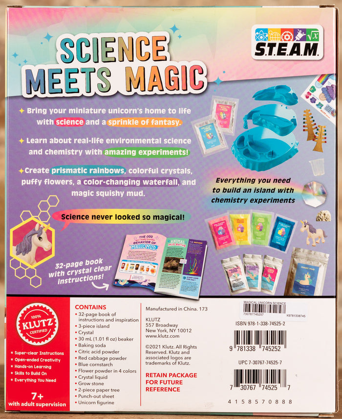 Magical Unicorn Science - Klutz Maker Lab