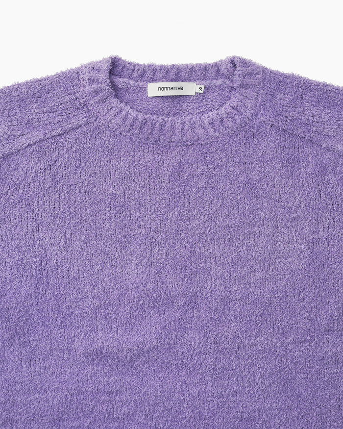 Mariner Crew Sweater C/N Pile Lilac