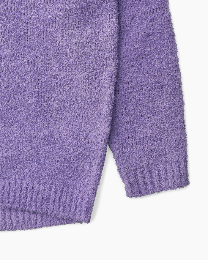 Mariner Crew Sweater C/N Pile Lilac
