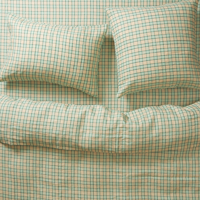 Marquis Linen Sheets - Jade Flat Sheet / Single