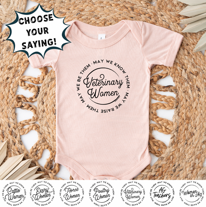 May We Know Them: Women Circle- CHOOSE YOUR SAYING- Infant/Toddler/Youth