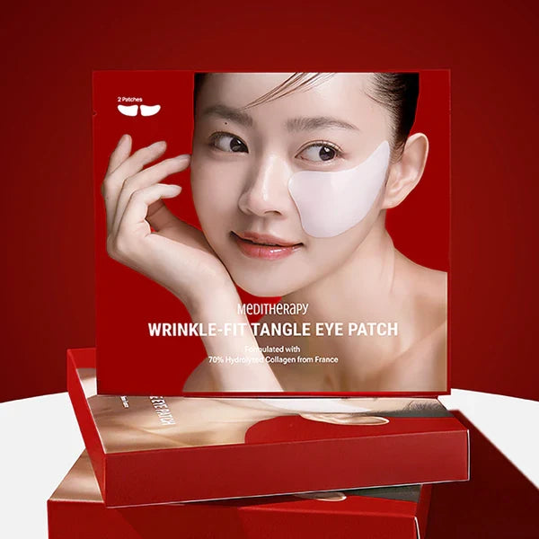 MEDITHERAPY Wrinkle-Fit Tangle Eye Patch (4 Pairs)