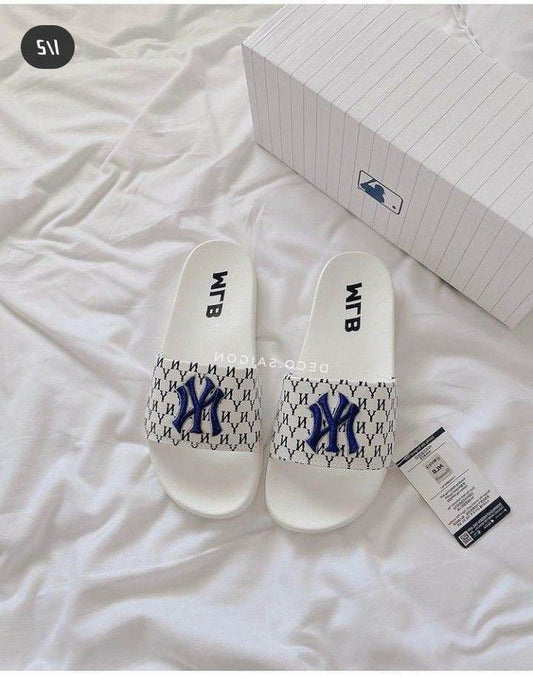 Stylish white slippers for men summer fashion UAE