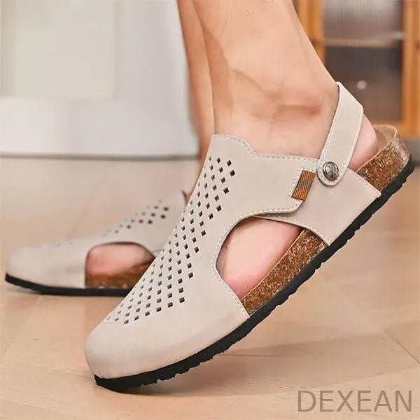 Lightweight cork slide sandals for men Dubai