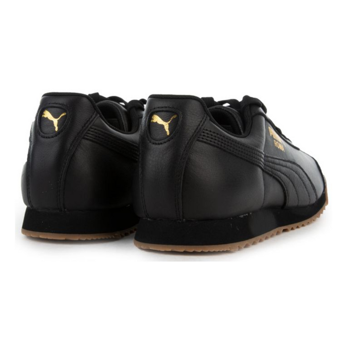 Puma Men’s Roma Classic Gum Sneakers Black  – 366408-02