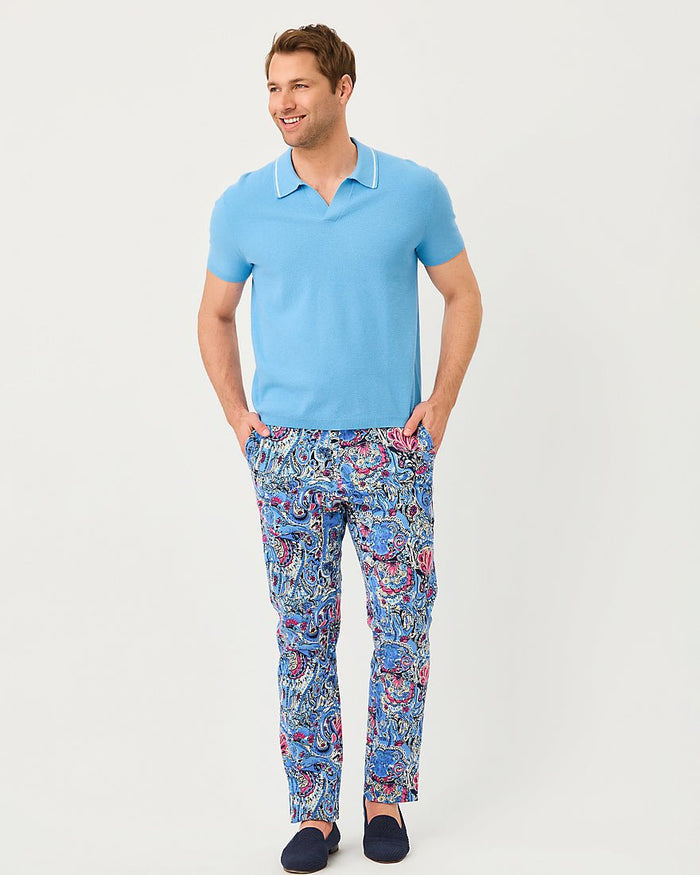 Lilly Pulitzer - Mens Stuff Devonn Sweater - Baltic Sea