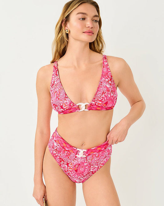 Lilly Pulitzer - Meona Bikini Top - Paradise Punch Jims Stuff