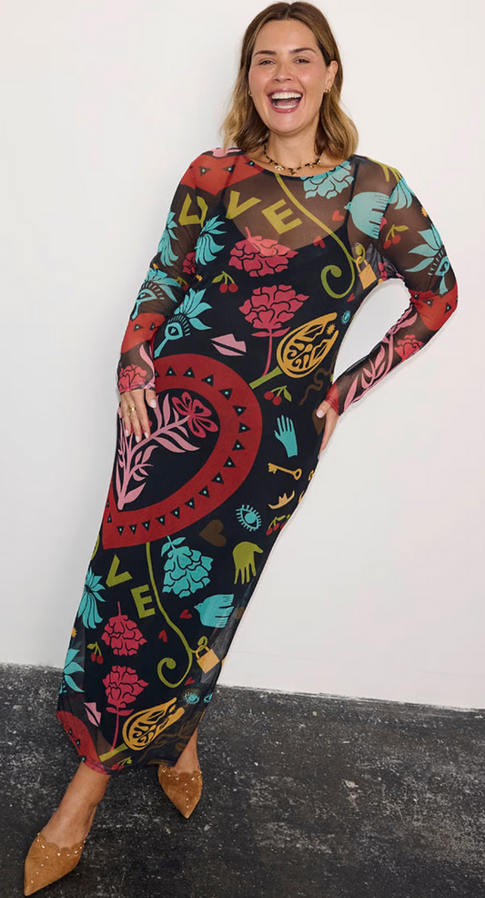 Mesh Dress: Amara