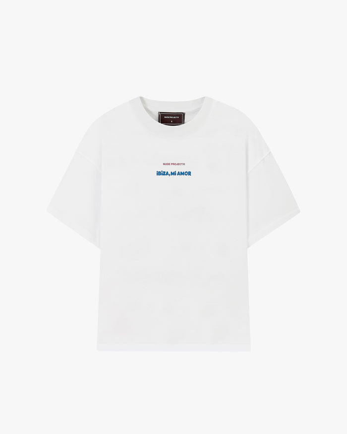 Mi Amor Tee White