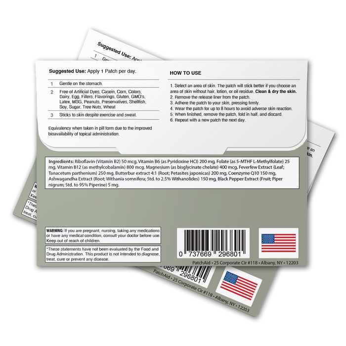 Migraine Relief Patch - Headache Relief & Relaxation Support