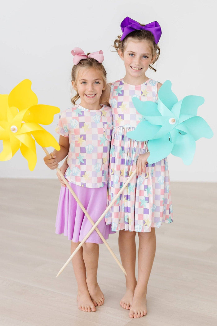 Mila & Rose Tank Twirl Dress - Beach Days (Final Sale)