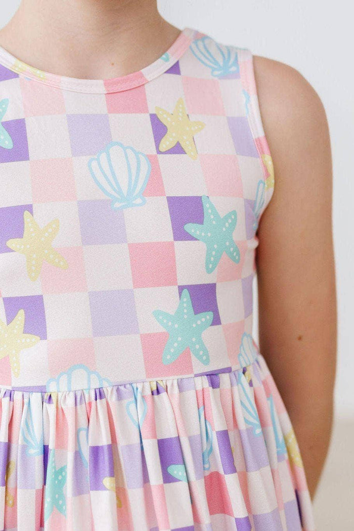 Mila & Rose Tank Twirl Dress - Beach Days (Final Sale)