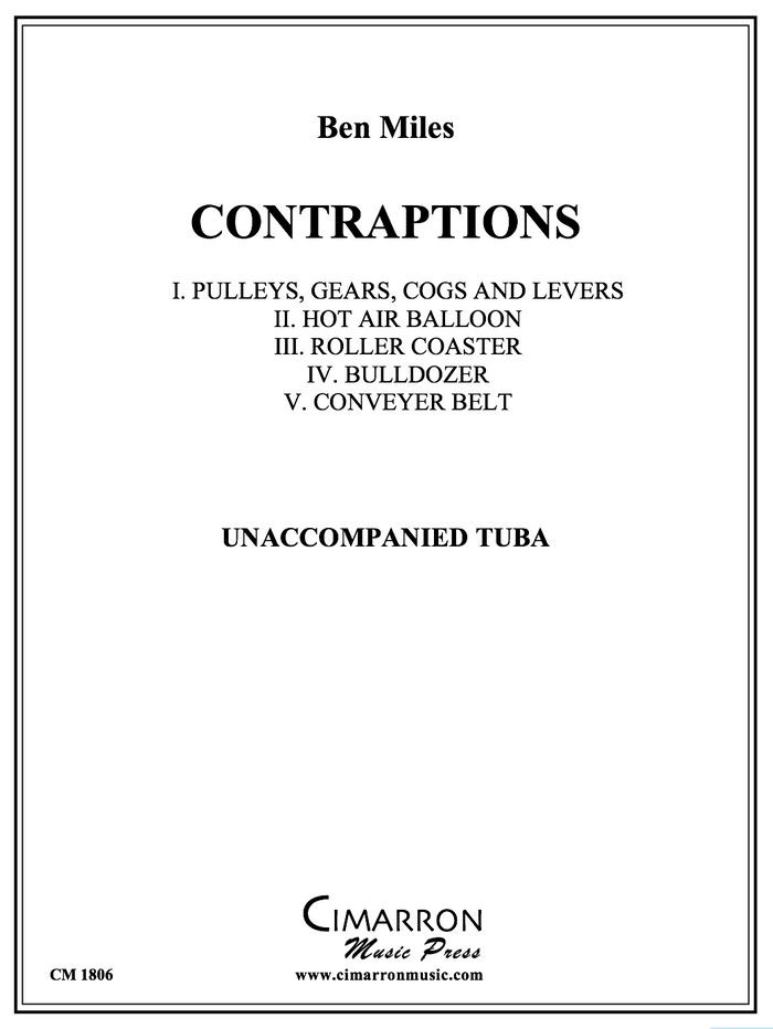 Miles - Contraptions - Unaccompanied Tuba