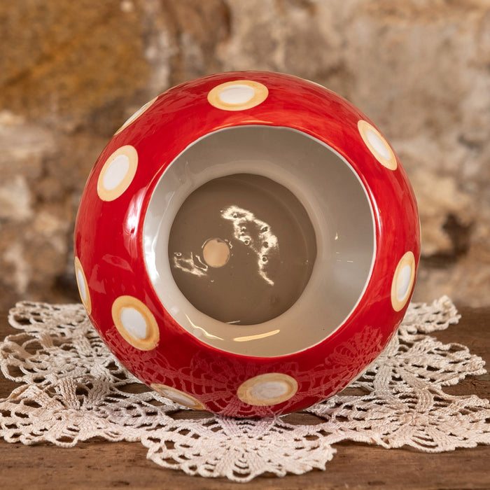 Molly The Merry Mushroom - Ceramic Planter