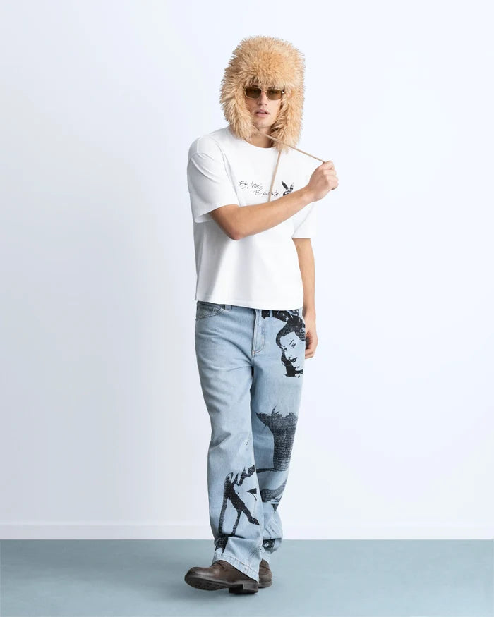 Monroe Tee White