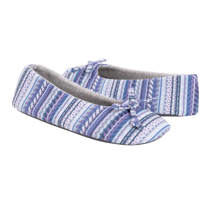 Muk Luks Women's Jolee Jersey Ballerina Slippers - 1100103-460