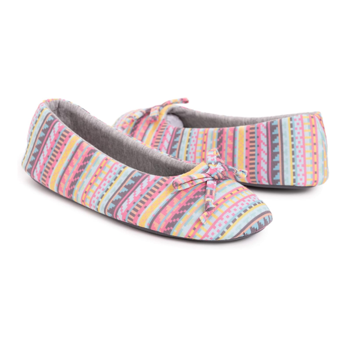 Muk Luks Women's Jolee Jersey Ballerina Slippers - 1100103-650