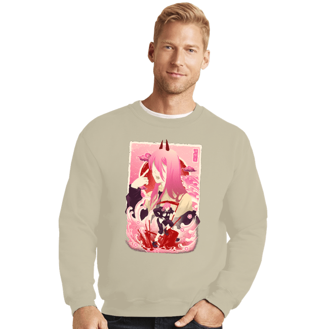 Crewneck Sweater, Unisex / Small / Sand