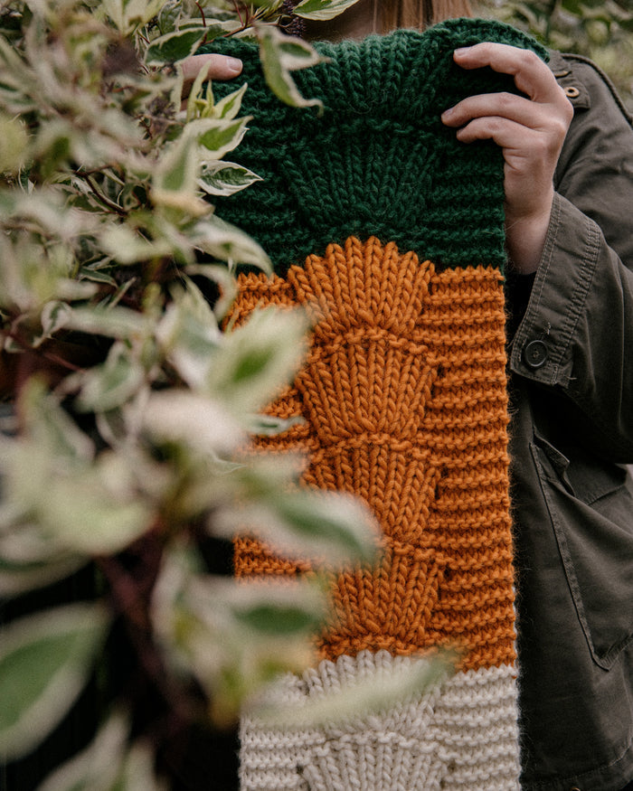 Naranja Scarf Knitting Pattern