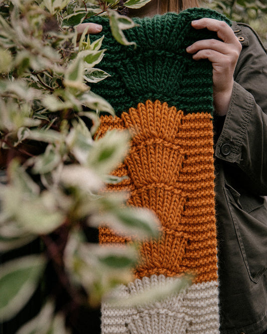 Naranja Scarf Knitting Pattern