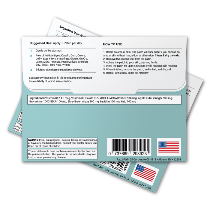 Natural Weight Loss Enhancer Patch - Metabolism & Energy Aid