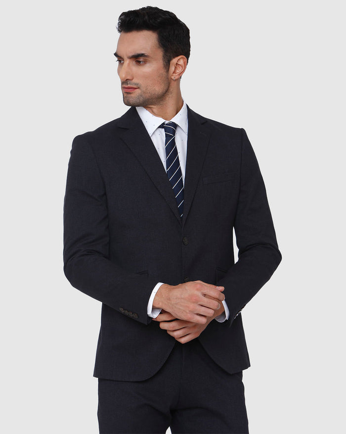 Navy Blue Formal Slim Fit Blazer