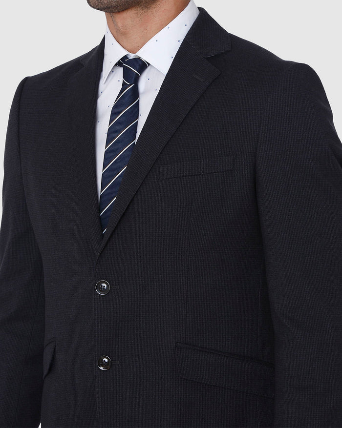 Navy Blue Formal Slim Fit Blazer