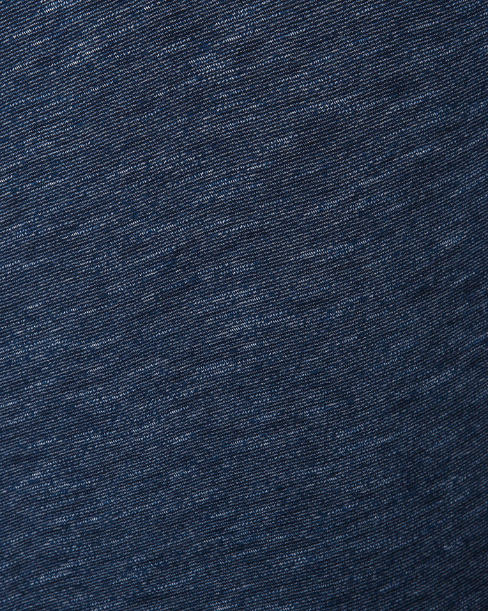 Navy Blue Polo Neck T-Shirt