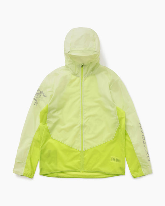 Norvan Windshell Hoody M Shincha/Mantis