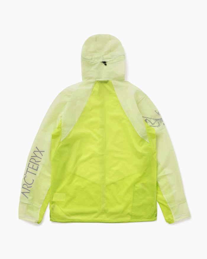 Norvan Windshell Hoody M Shincha/Mantis
