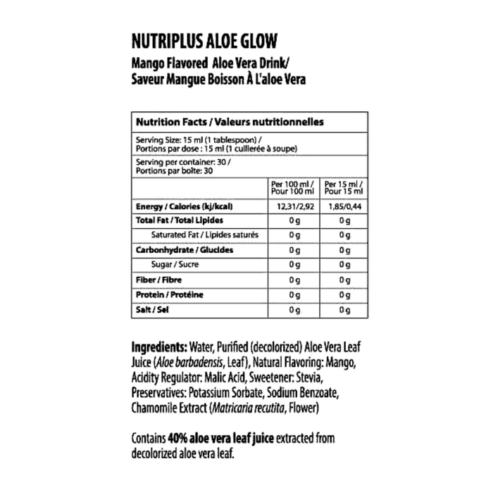 Nutriplus Aloe Glow Mango | Tess Marketplace