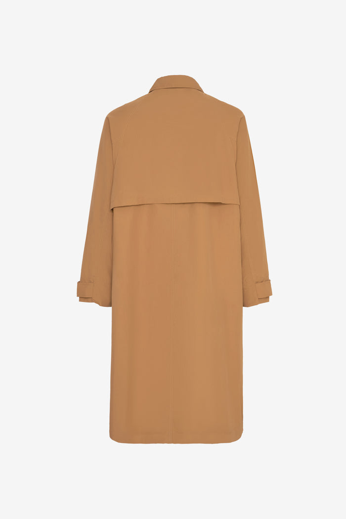 NYLON OVERCOAT 42 / CAMEL