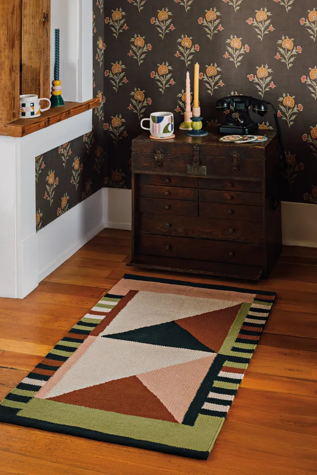 Oblique Woven Formation Rug (2 x 3 ft)