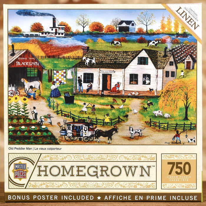 Old Peddler Man - 750 Piece Puzzle