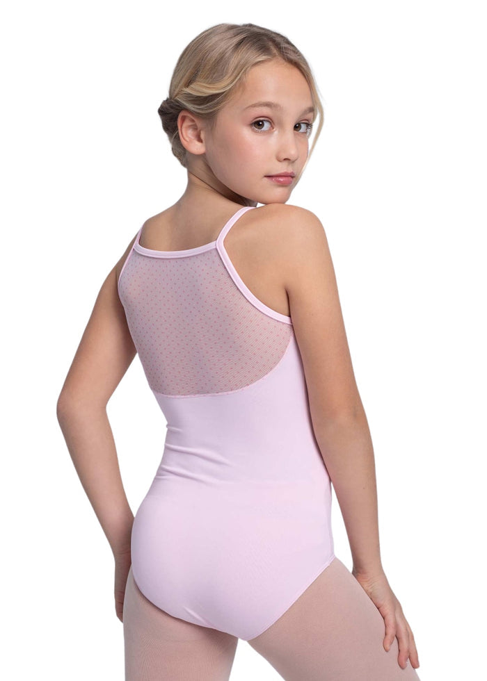ON SALE Plumeti Mesh Youth Camisole Leotard