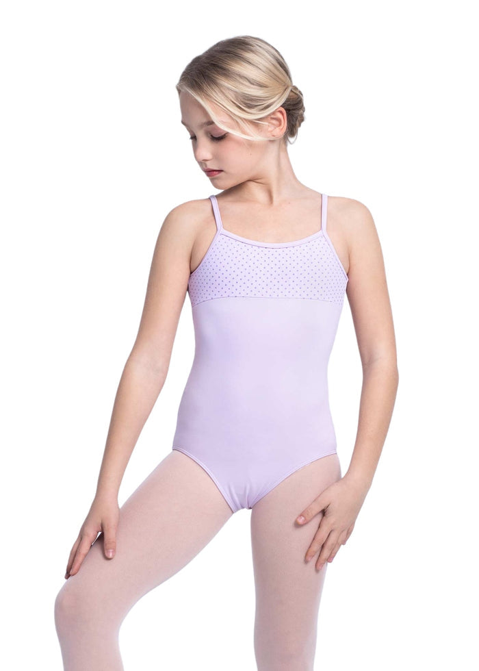 ON SALE Plumeti Mesh Youth Camisole Leotard