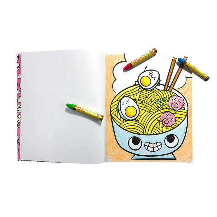 OOLY - Color-in' Book: Happy Snacks