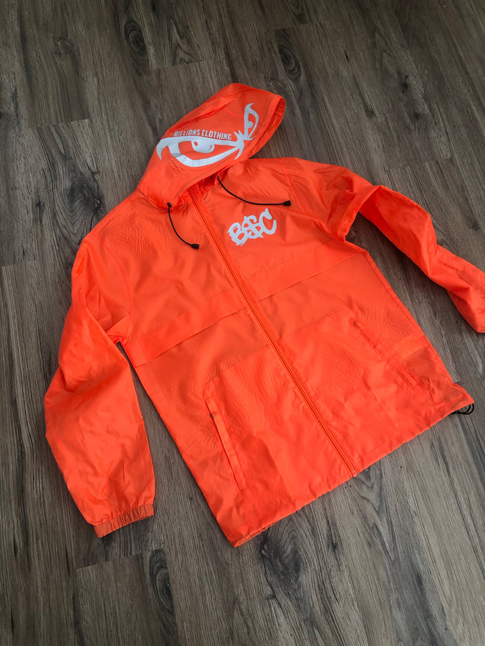 “Orange Crush” Mongoose” Windbreaker Zip-Up