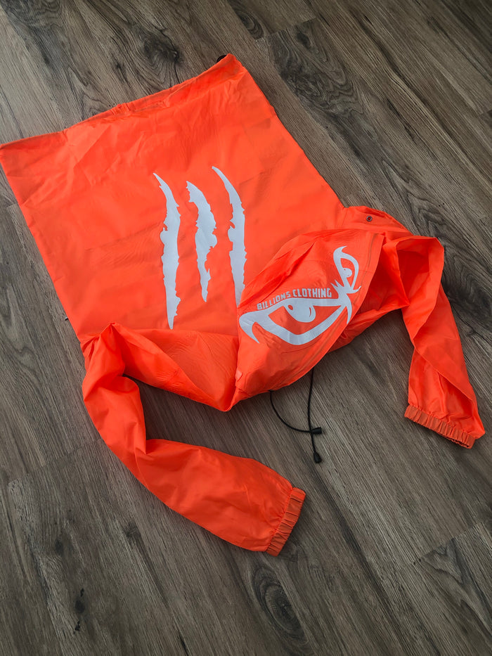 “Orange Crush” Mongoose” Windbreaker Zip-Up