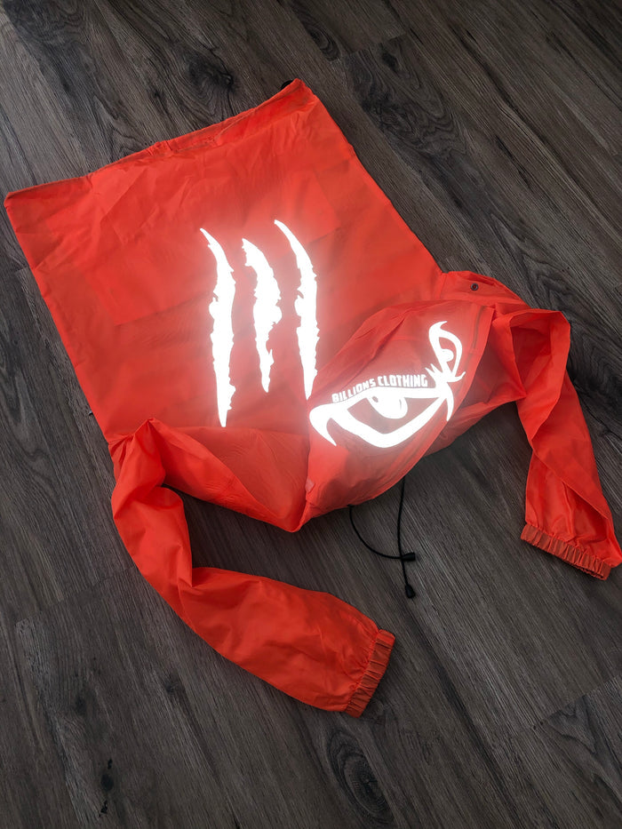 “Orange Crush” Mongoose” Windbreaker Zip-Up