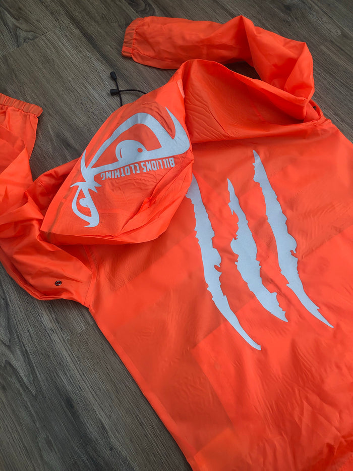 “Orange Crush” Mongoose” Windbreaker Zip-Up