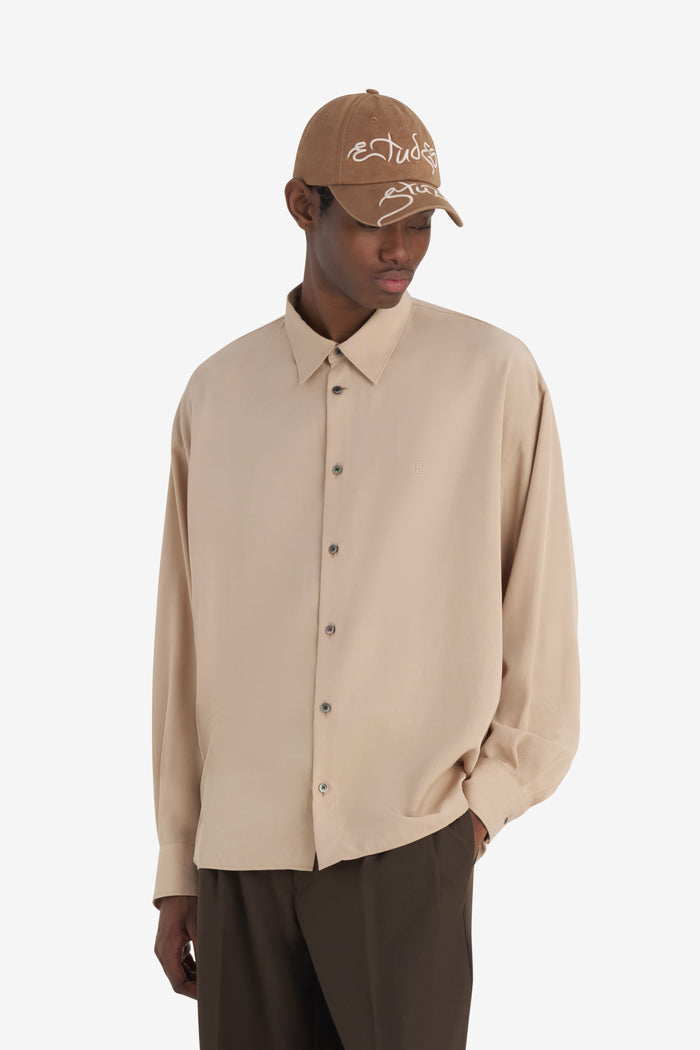 OVERSIZE SHIRT E 42 / BEIGE