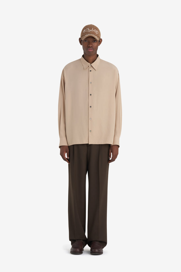 OVERSIZE SHIRT E 42 / BEIGE