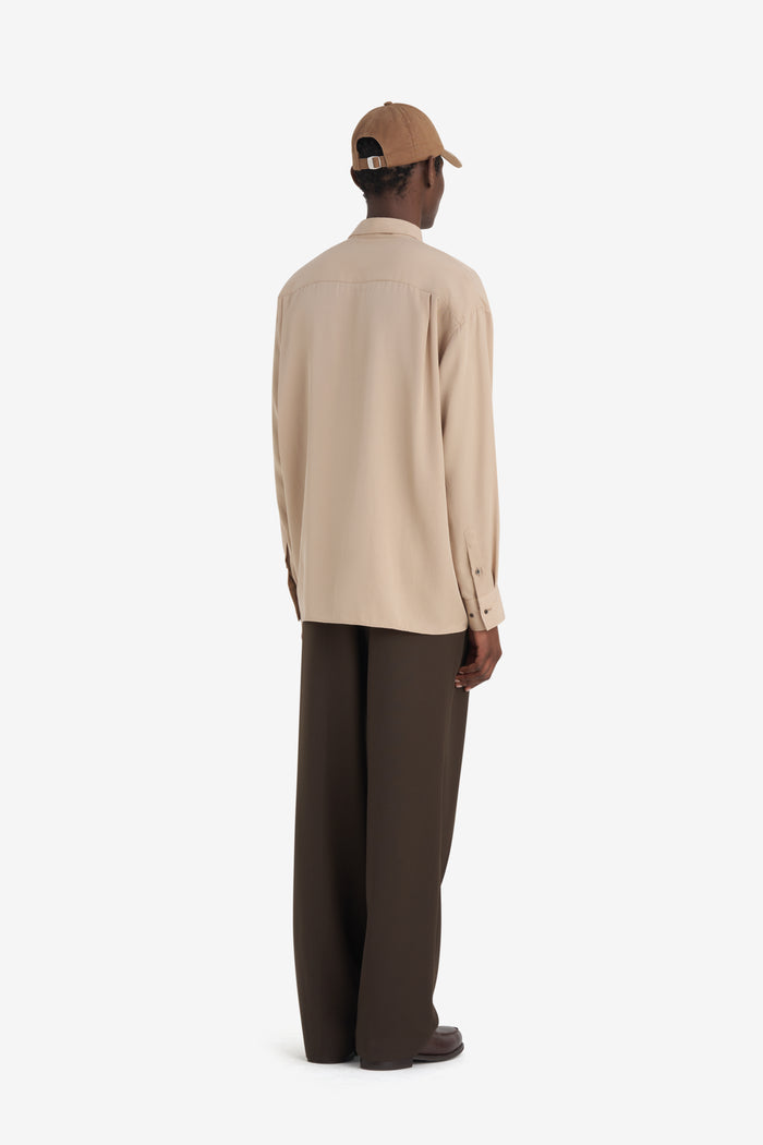 OVERSIZE SHIRT E 42 / BEIGE