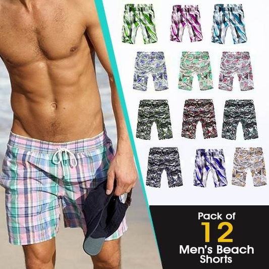 PACK OF 12 MENS BEACH SH0RTS - Dubai Offers Today