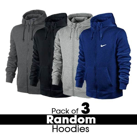 PACK OF 3 RANDOM HOODIES - Dubai Offers Today