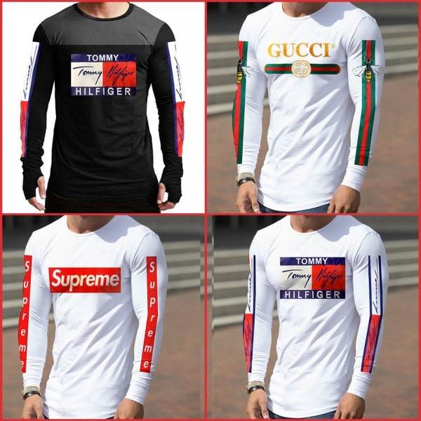 PACK OF 4 LONG SLEEVE T-SHIRTS - Dubai Offers Today