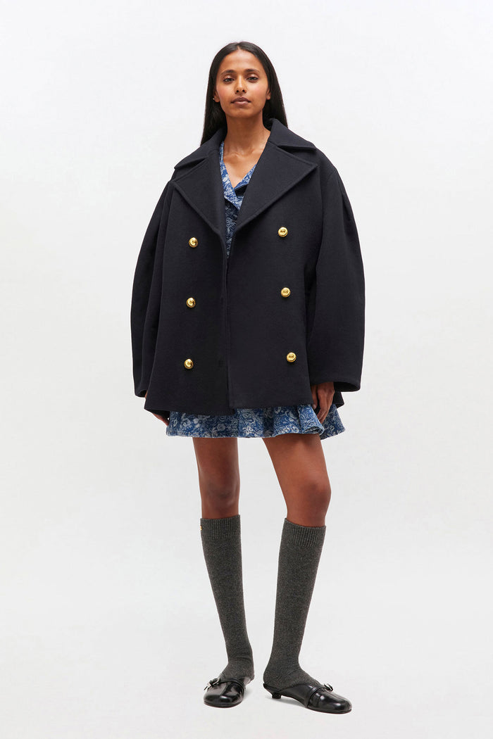 Peacoat Midi