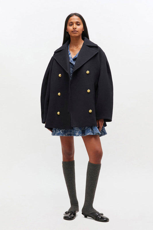 Peacoat Midi