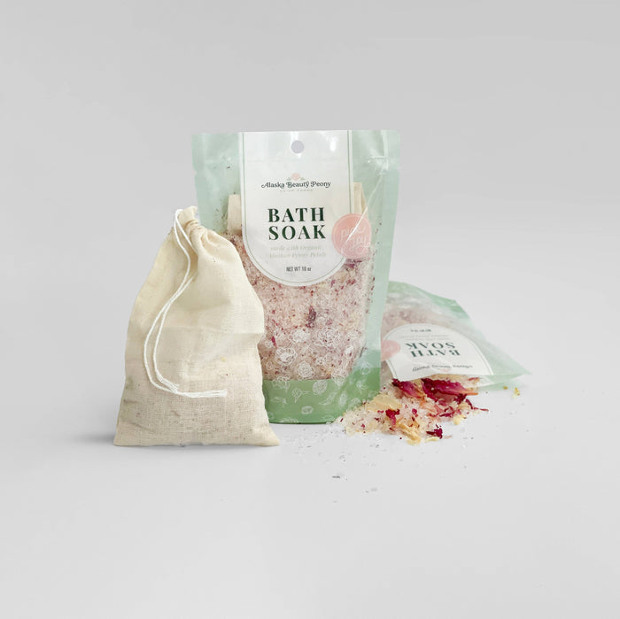 Peony Bath Soak - 10 oz
